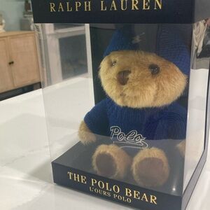 NEW Ralph Lauren polo bear in Blue